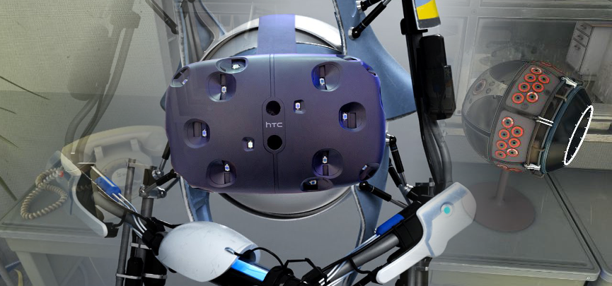 Meet ATLAS Face to Face in Valve’s Aperture Science VR Demo