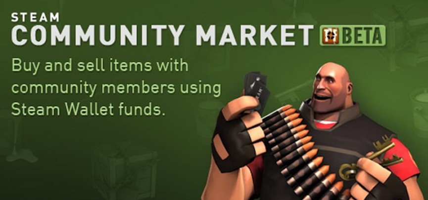 Steam’s New Community Market Beta Goes Live, Lets Players Buy And Sell In-Game Items Using Steam Wallet Funds