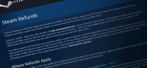Steam’s Refund Policy Expands